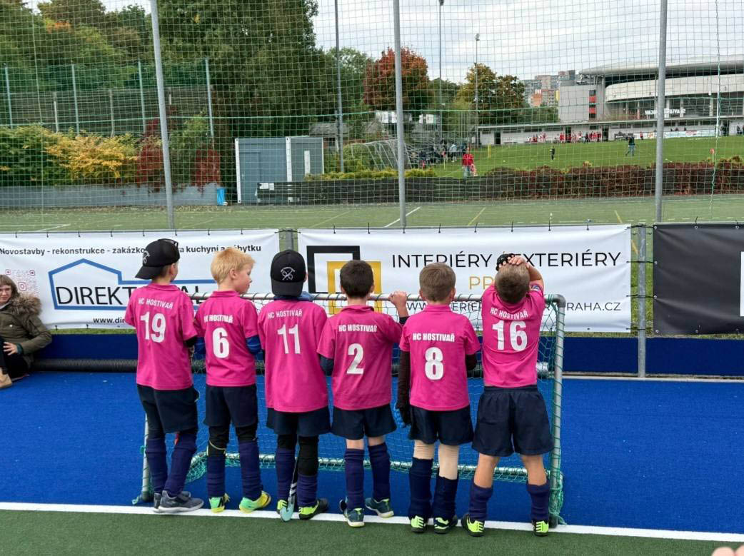 Dresy HC Hostivař růžové