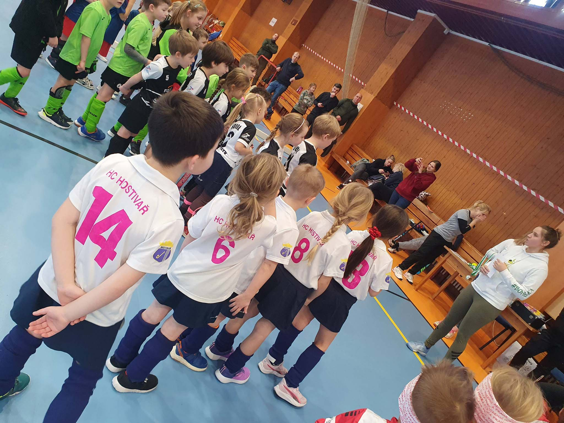 Dresy HC Hostivař bílé